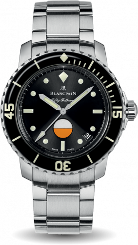 Blancpain Fifty Fathoms MIL-SPEC Stainless Steel Black Bracelet