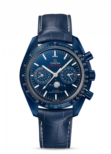 Omega Speedmaster Moonphase Chronograph Master Chronometer Blue Side of the Moon