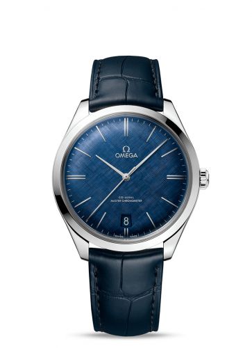 Omega De Ville Trésor Master Chronometer Stainless Steel Blue