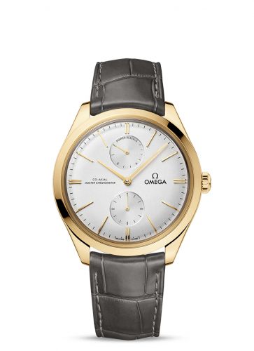 Omega De Ville Trésor Master Chronometer Power Reserve Yellow Gold Silver