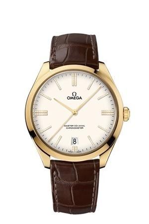 Omega De Ville Trésor Master Co-Axial Yellow Gold Ivory Enamel Diamond