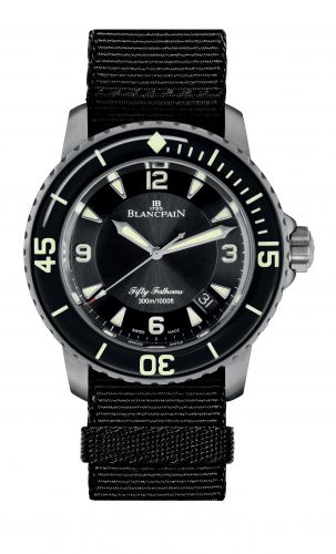 Blancpain Fifty Fathoms Automatique Titanium Black NATO