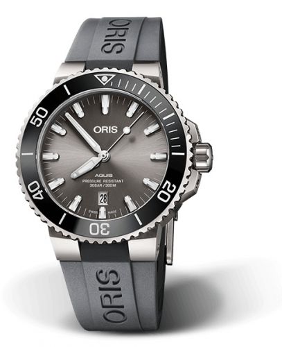 Oris Aquis Date 43.5 Titanium Grey Rubber