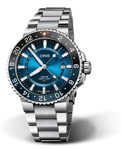 Oris Aquis GMT 43.5 Carysfort Reef Limited Edition Bracelet