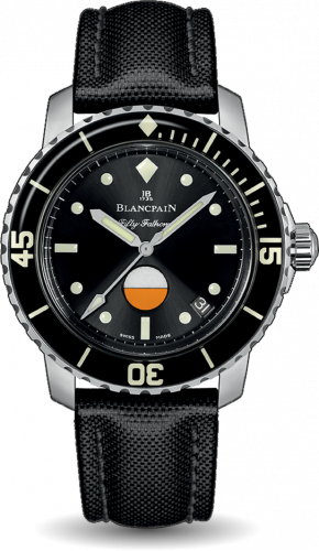 Blancpain Fifty Fathoms MIL-SPEC Stainless Steel Black Canvas