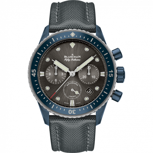 Blancpain Fifty Fathoms Bathyscaphe Ocean Commitment II Flyback Chronograph