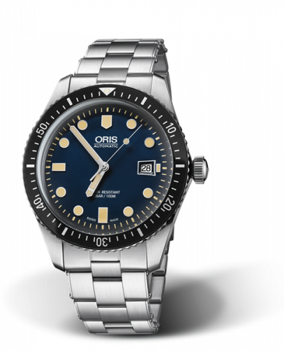 Oris Divers Sixty-Five 42 Stainless Steel Blue Bracelet