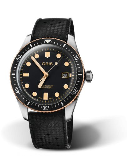 Oris Divers Sixty-Five 42 Stainless Steel Bronze Black Rubber