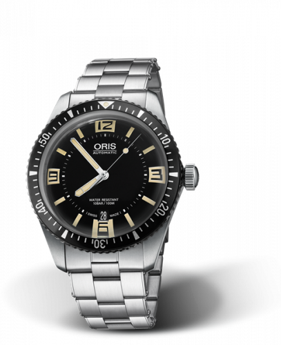 Oris Divers Sixty-Five 40 Stainless Steel Black Bracelet