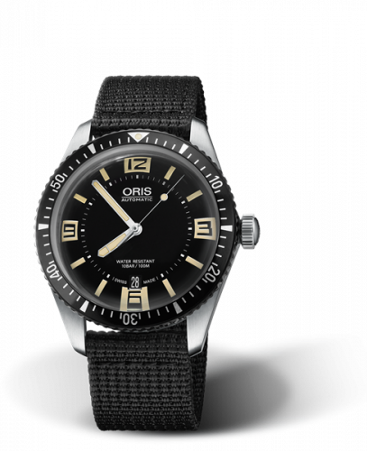 Oris Divers Sixty-Five 40 Stainless Steel Black Textile