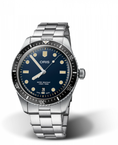 Oris Divers Sixty-Five 40 Stainless Steel Blue Bracelet