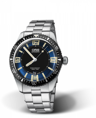 Oris Divers Sixty-Five 40 Stainless Steel Blue Bracelet