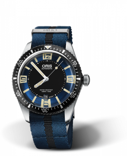 Oris Divers Sixty-Five 40 Stainless Steel Blue NATO