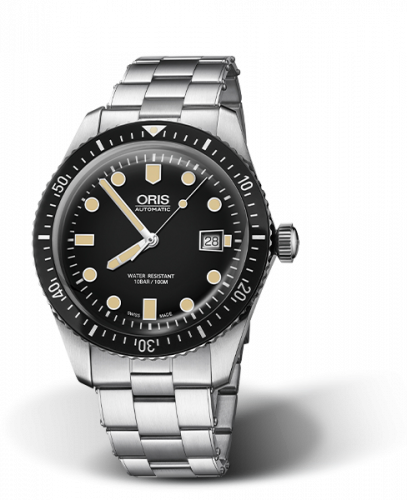 Oris Divers Sixty-Five 42 Stainless Steel Black Bracelet