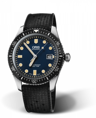 Oris Divers Sixty-Five 42 Stainless Steel Blue Rubber