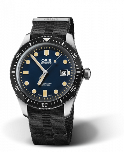 Oris Divers Sixty-Five 42 Stainless Steel Blue NATO