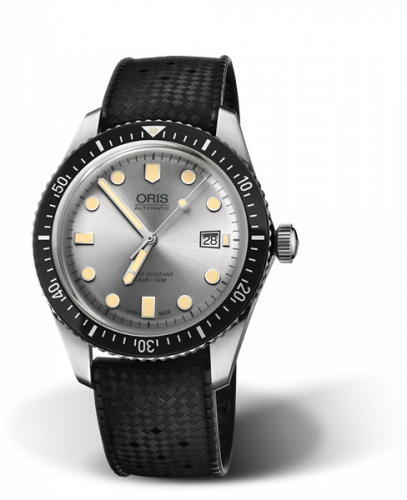 Oris Divers Sixty-Five 42 Stainless Steel Silver Rubber
