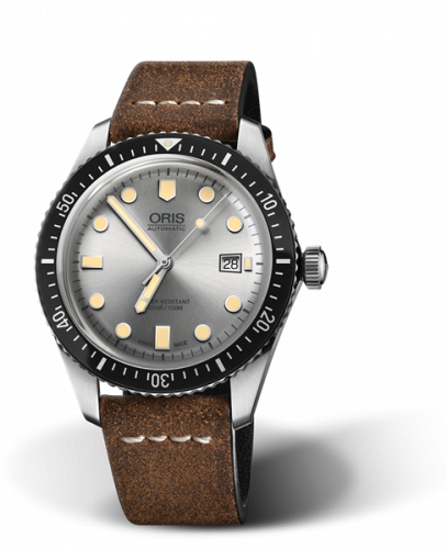 Oris Divers Sixty-Five 42 Stainless Steel Silver Calf