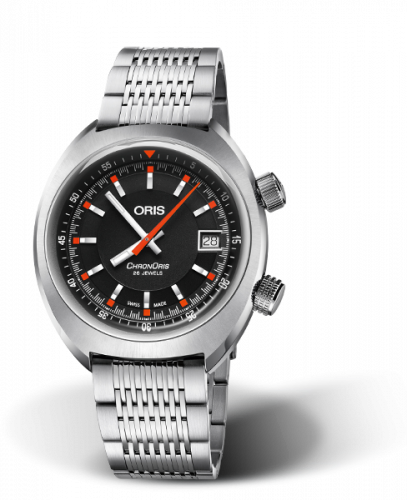 Oris Chronoris Date Black Bracelet