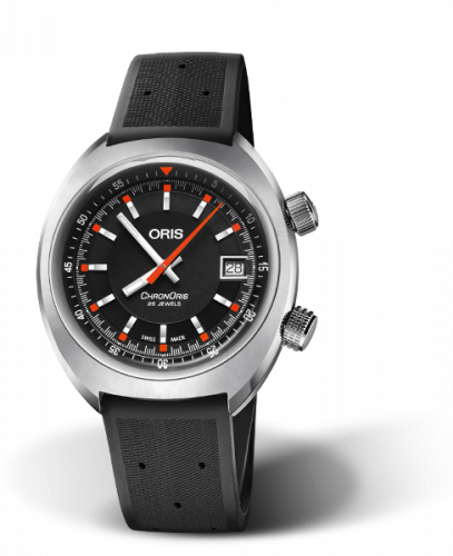 Oris Chronoris Date Black Rubber
