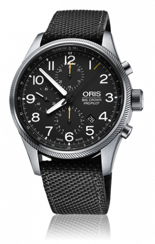 Oris Big Crown ProPilot Chronograph Black Textile