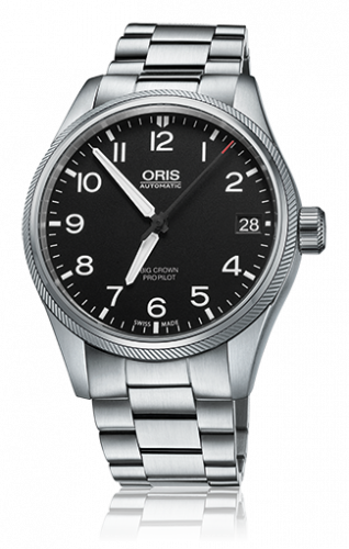 Oris Big Crown ProPilot Date Black Stainless Steel