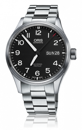 Oris Big Crown ProPilot Day Date Black Stainless Steel