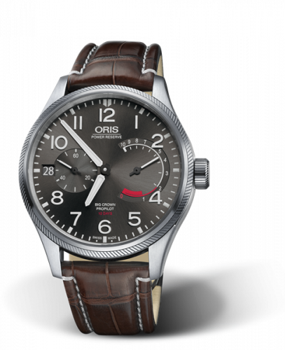 Oris Big Crown ProPilot Calibre 111 Stainless Steel Grey Alligator