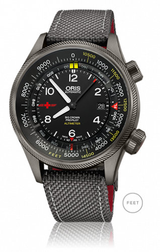 Oris Big Crown ProPilot Altimeter Rega Feet