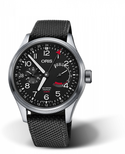Oris Big Crown ProPilot Calibre 114 Stainless Steel Black Textile