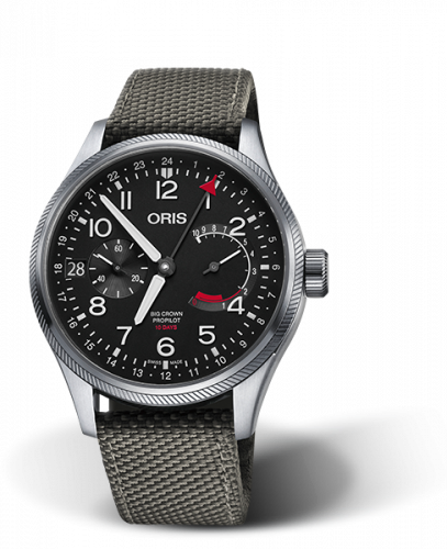 Oris Big Crown ProPilot Calibre 114 Stainless Steel Black Textile