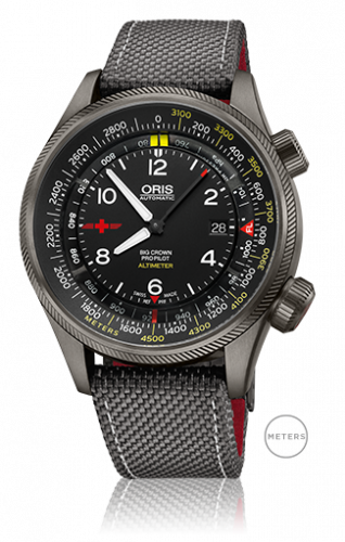 Oris Big Crown ProPilot Altimeter Rega Meter