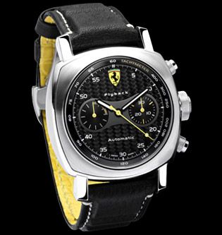 Panerai Ferrari Scuderia Flyback