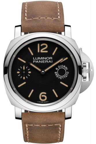 Panerai Luminor Marina 44 8 Days Stainless Steel Black - Brevettato