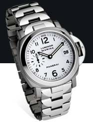 Panerai Luminor Marina Automatic 40mm Bracelet White