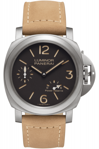 Panerai Luminor 44 8 Days Power Reserve Titanium Brown