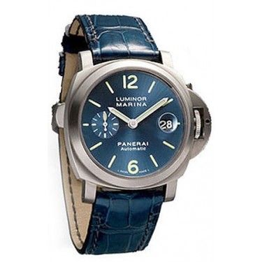 Panerai Luminor Marina Automatic 40mm Titanium Blue