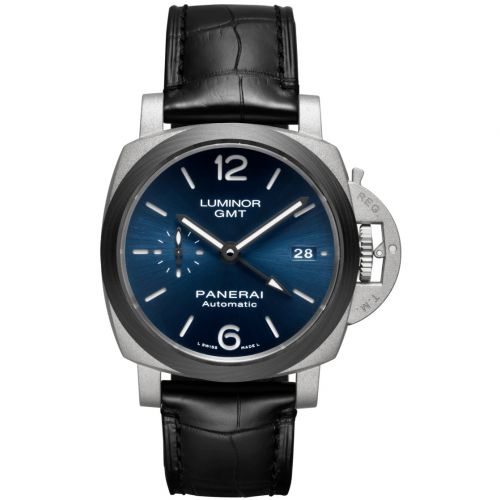 Panerai Luminor 1950 42 GMT Titanium Carbotech Blue