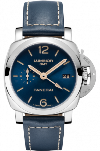 Panerai Luminor 1950 3 Days GMT Automatic Acciaio 42mm Boutique Blue