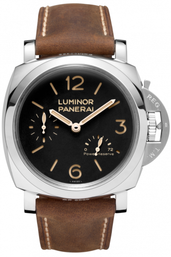 Panerai Luminor 1950 47 3 Days Power Reserve Stainless Steel Black