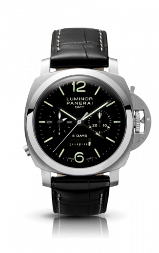 Panerai Luminor 1950 Chrono Monopulsante 8 Days GMT Acciaio