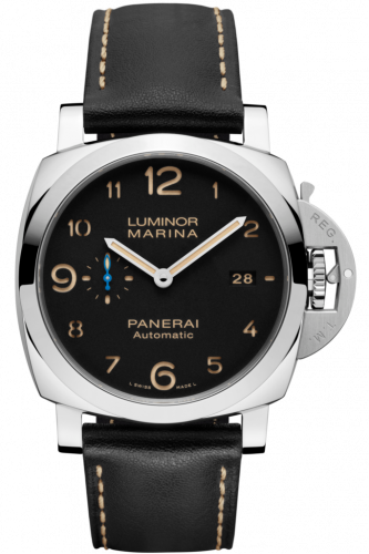 Panerai Luminor 1950 44 3 Days Automatic Stainless Steel Black Dirty Dial