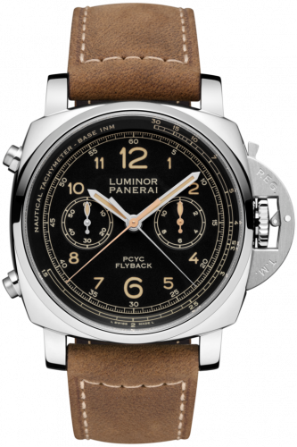 Panerai Luminor 1950 44 PCYC Chrono Flyback Automatic Stainless Steel Black
