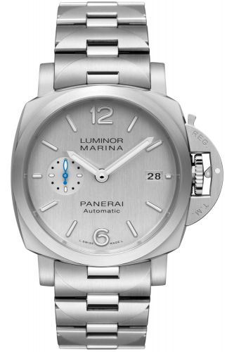 Panerai Luminor 1950 Marina 42 3 Days Automatic Stainless Steel Silver Bracelet