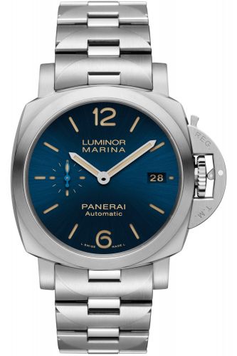 Panerai Luminor 1950 Marina 42 3 Days Automatic Stainless Steel Blue Bracelet