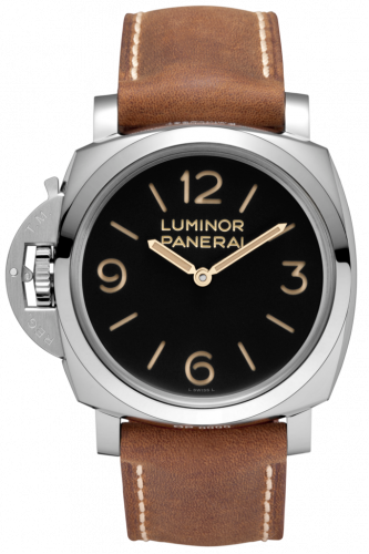 Panerai Luminor 1950 47 Left-Handed 3 Days STainless Steel Black
