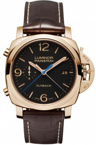 Panerai Luminor 1950 44 3 Days Chrono Flyback Automatic Red Gold Black