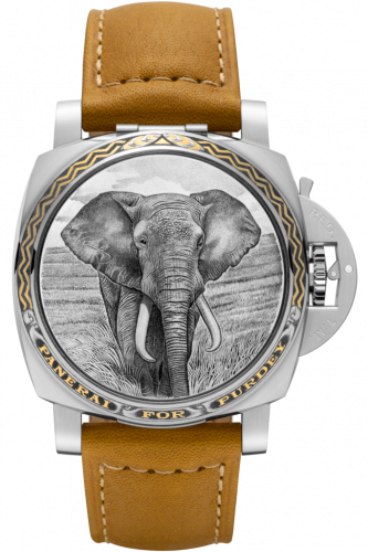 Panerai Luminor 1950 3 Days Automatic Acciaio Sealand for Purdey Elephant