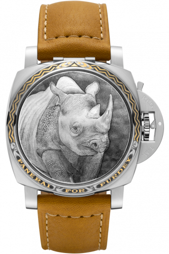 Panerai Luminor 1950 3 Days Automatic Acciaio Sealand for Purdey Rhinoceros