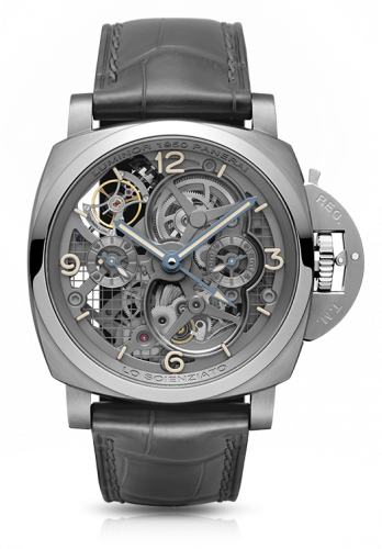 Panerai Luminor 1950 Tourbillon GMT Titanio Lo Scienziato